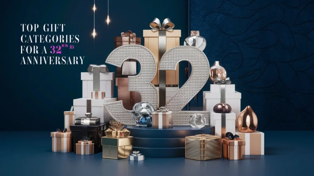 Top Gift Categories for a 32nd Anniversary