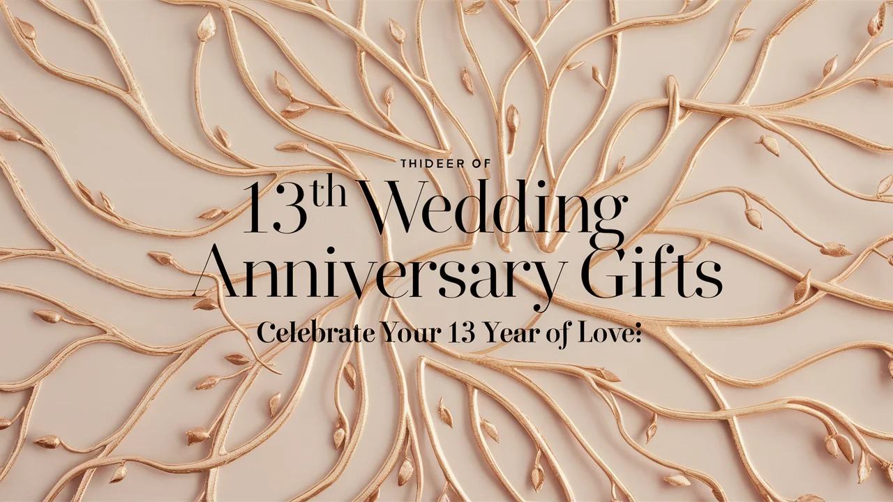 13th Wedding Anniversary Gifts