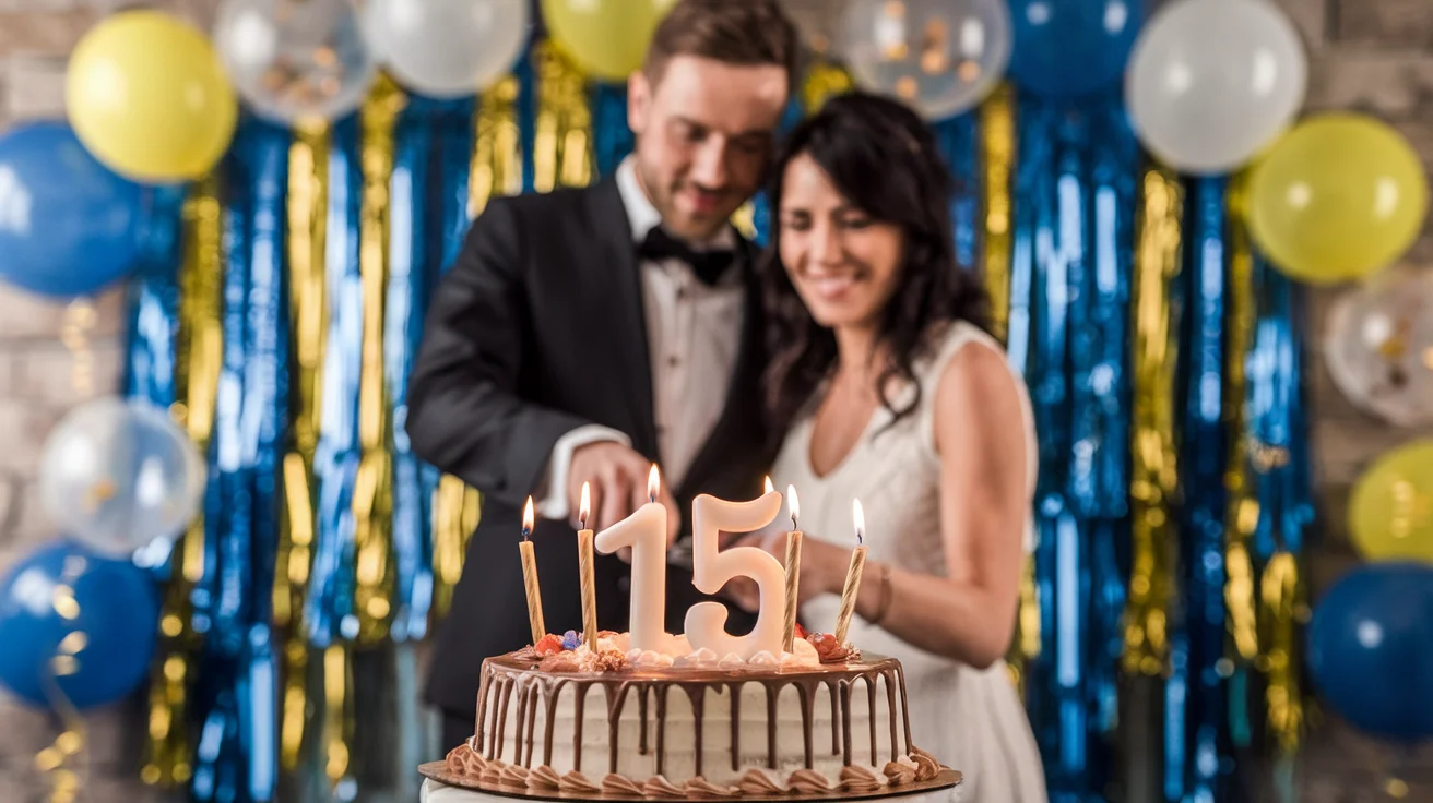 15th Wedding Anniversary Celebration Ideas