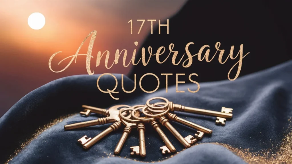 17th Anniversary Quotes