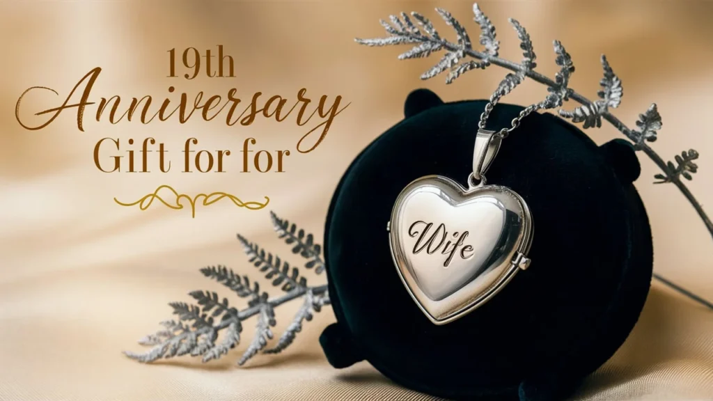 19th Anniversary Gift for Wife