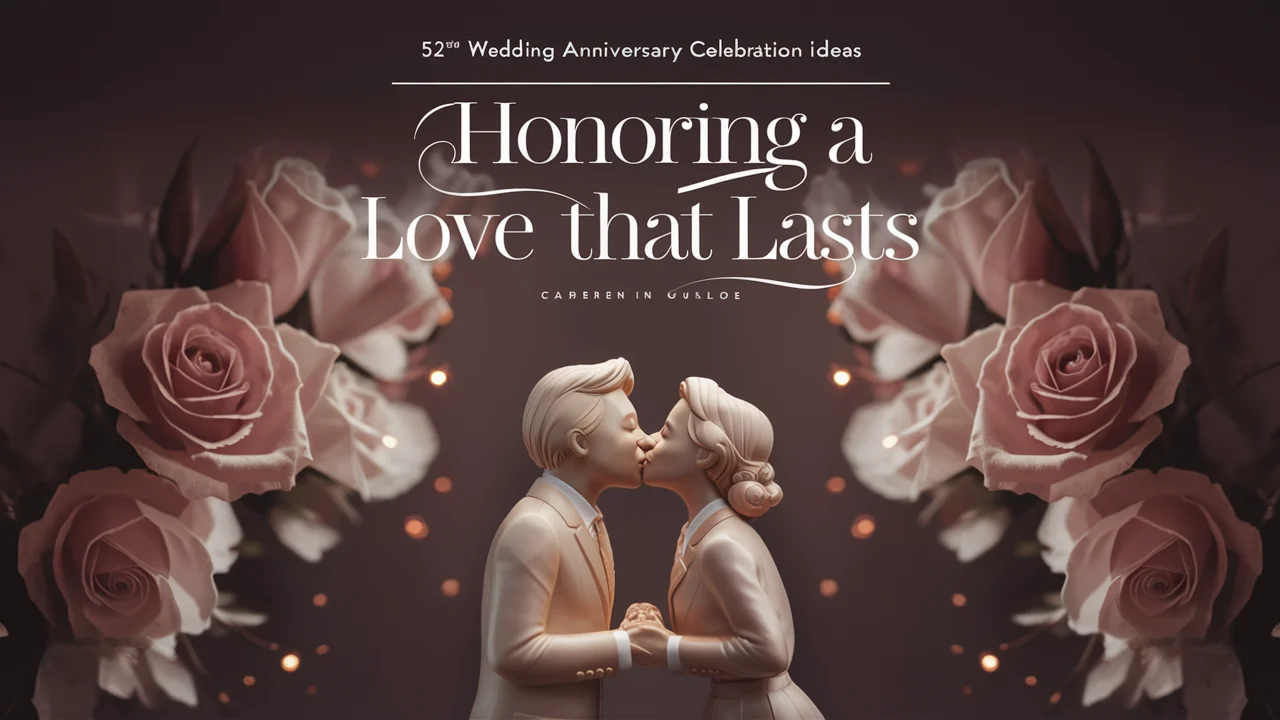 52nd Wedding Anniversary Celebration Ideas