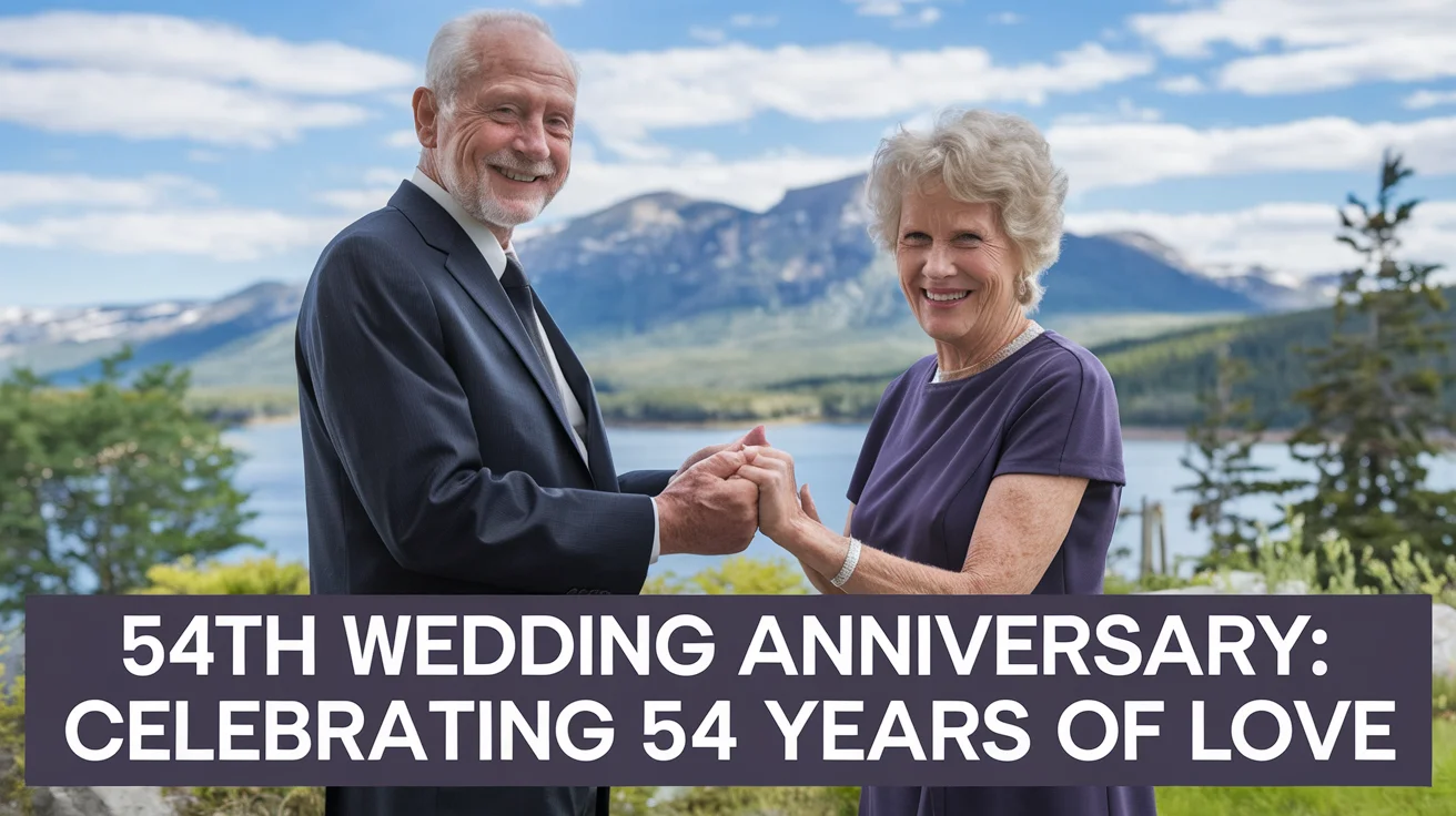 54th Wedding Anniversary