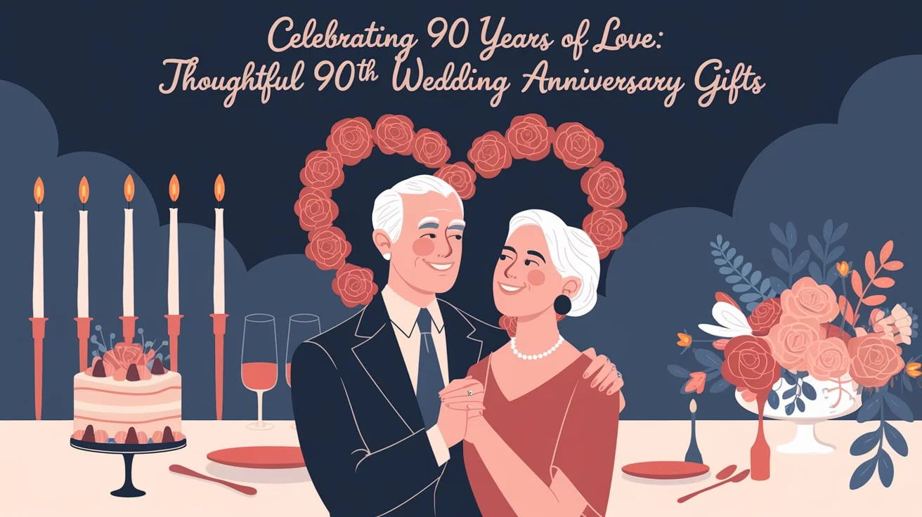 90th Wedding Anniversary Gifts