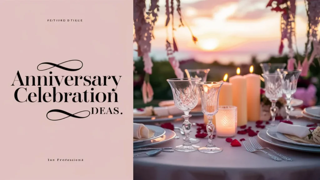 Anniversary Celebration Ideas