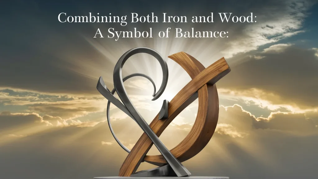 Combining Both Iron and Wood: A Symbol of Balance