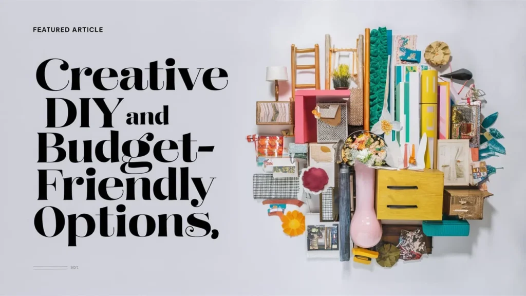 Creative DIY and Budget-Friendly Options