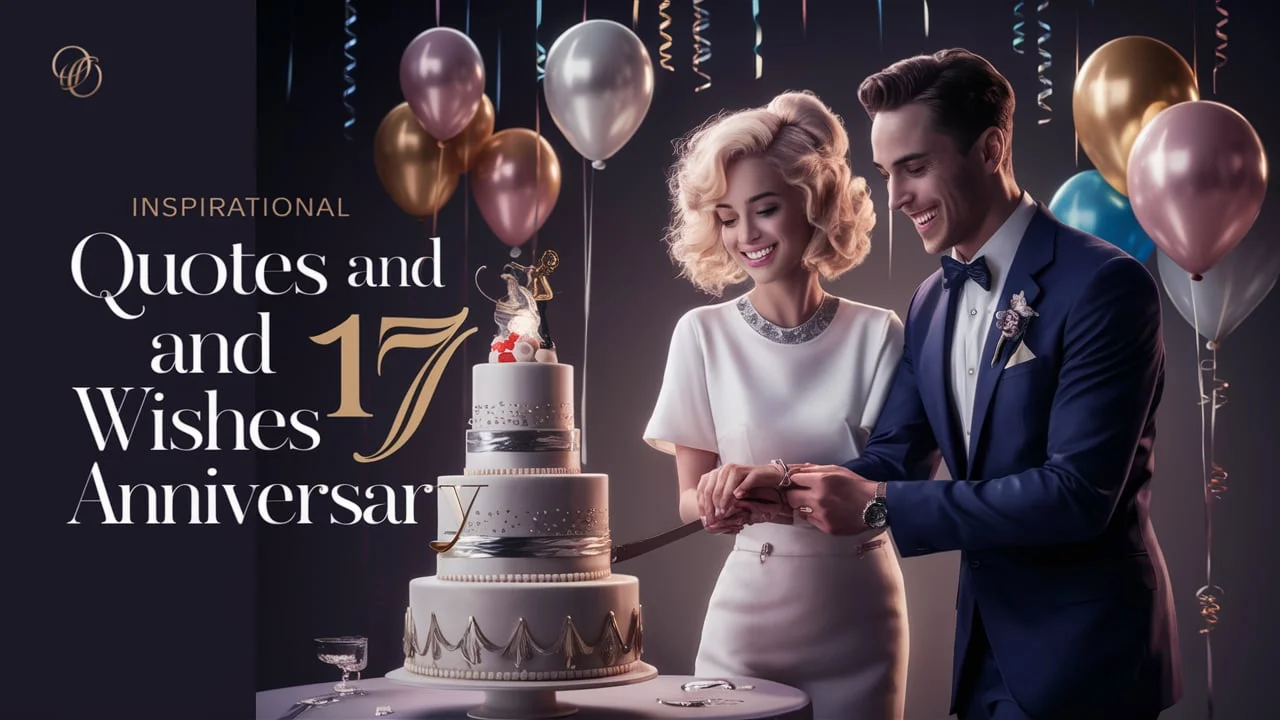 Inspirational Quotes and Wishes for 17th Anniversary
