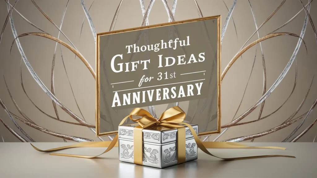 Thoughtful Gift Ideas for a 31st Anniversary