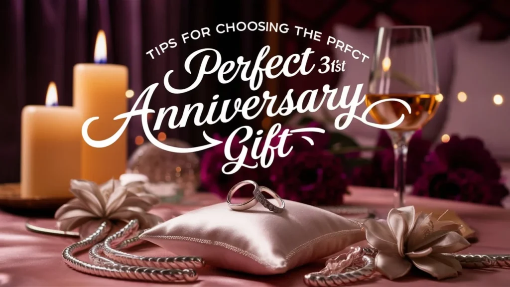 Tips for Choosing the Perfect 31st Anniversary Gift