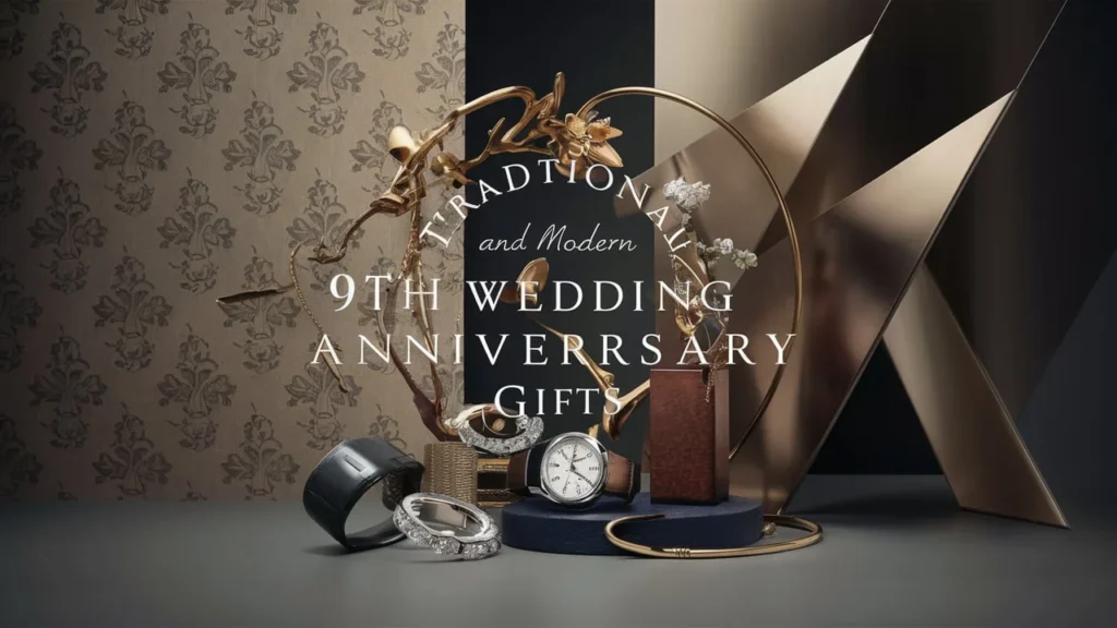 Traditional and Modern 9th Wedding Anniversary Gifts