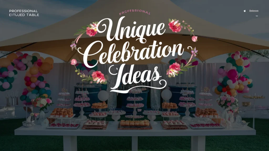 Unique Celebration Ideas