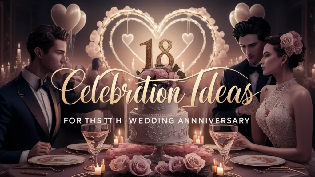 Unique Celebration Ideas for the 18th Wedding Anniversary