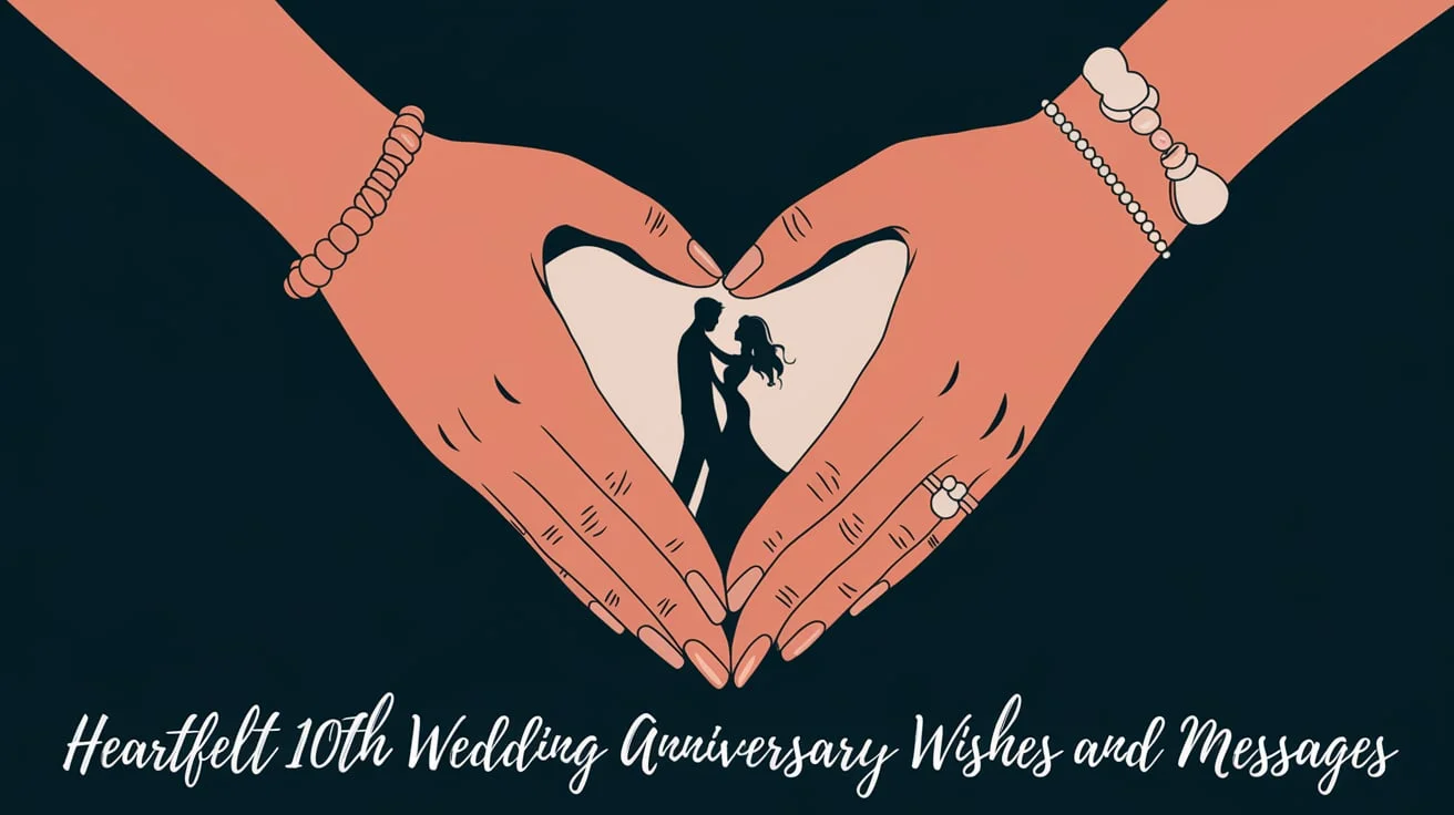 10th Wedding Anniversary Wishes and Messages