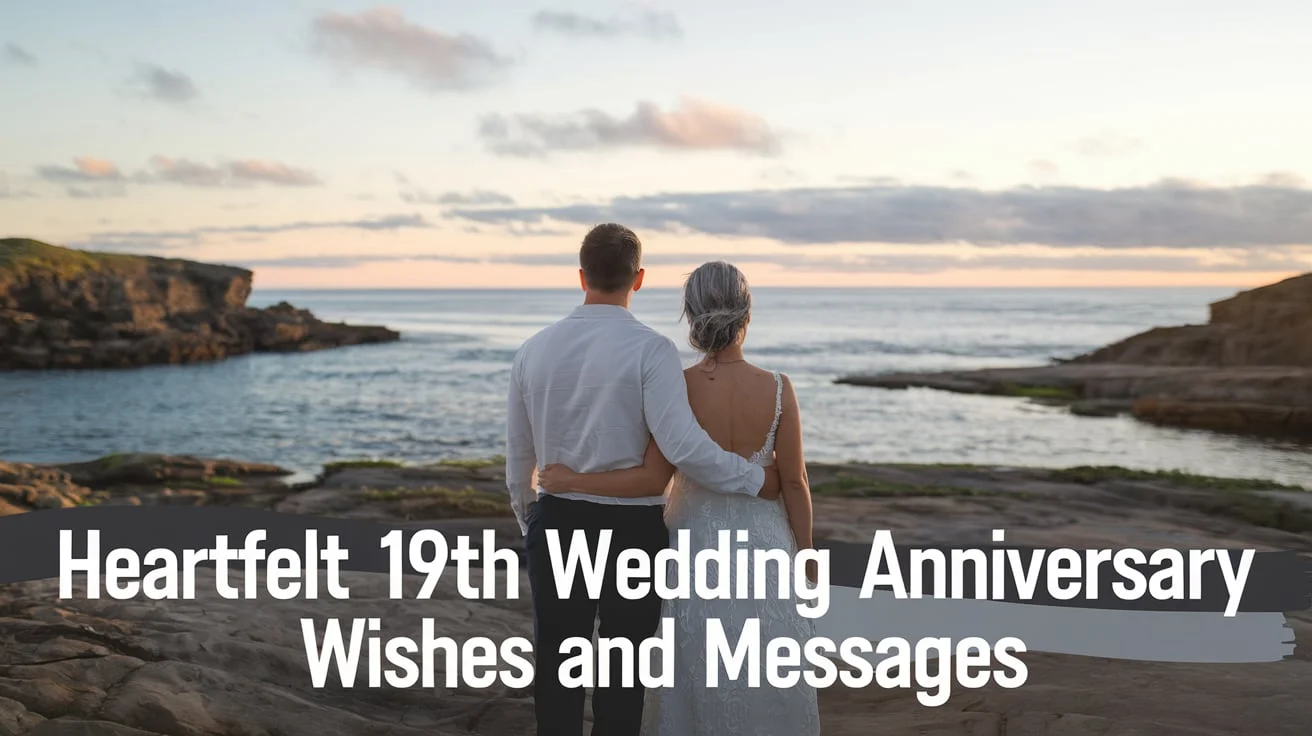 19th Wedding Anniversary Wishes and Messages