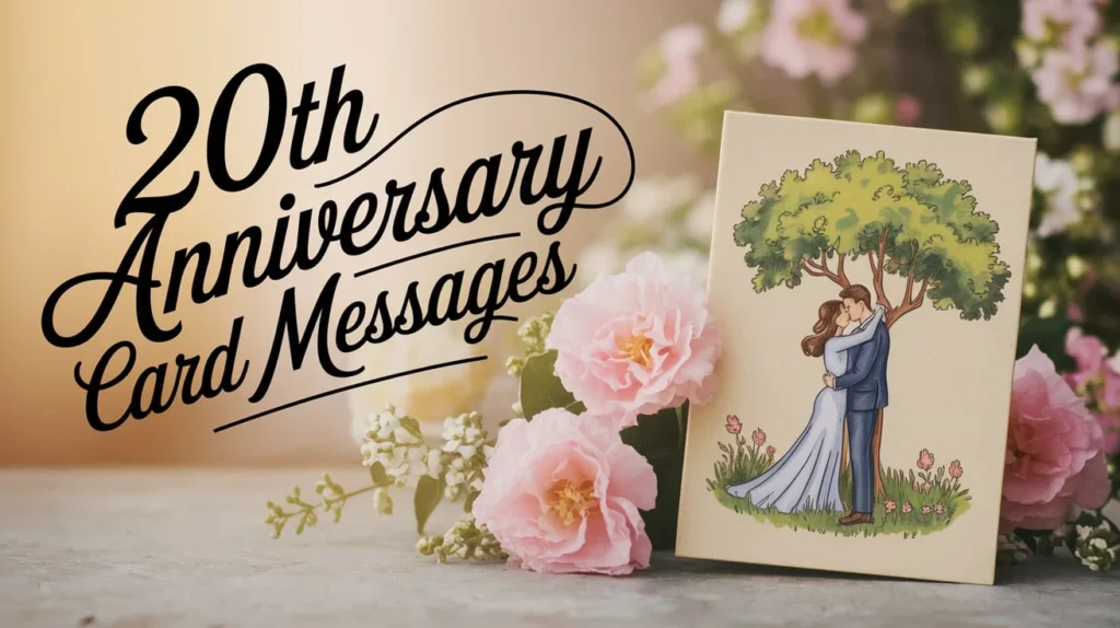 20th Anniversary Card Messages