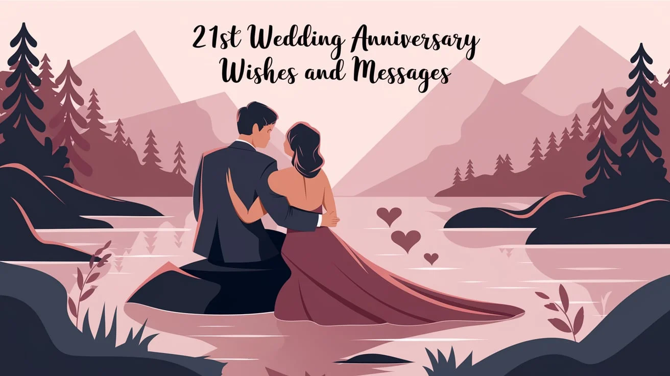 21st Wedding Anniversary Wishes and Messages