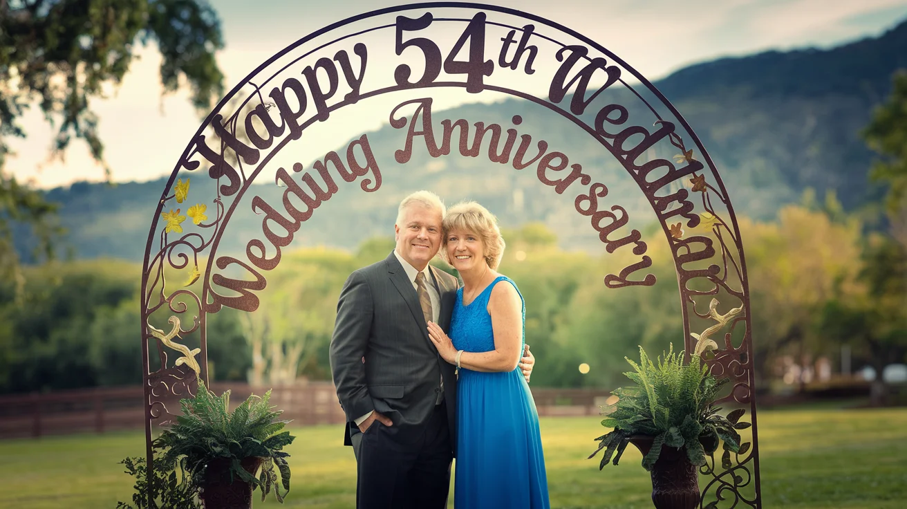 54th Wedding Anniversary Gifts