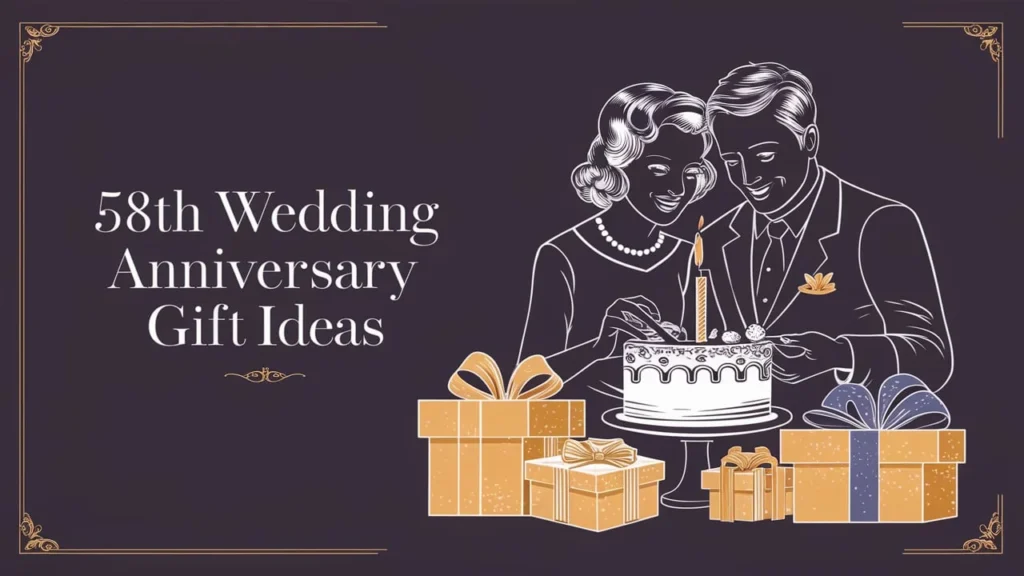 58th Wedding Anniversary Gift Ideas