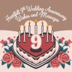 9th Wedding Anniversary Wishes and Messages