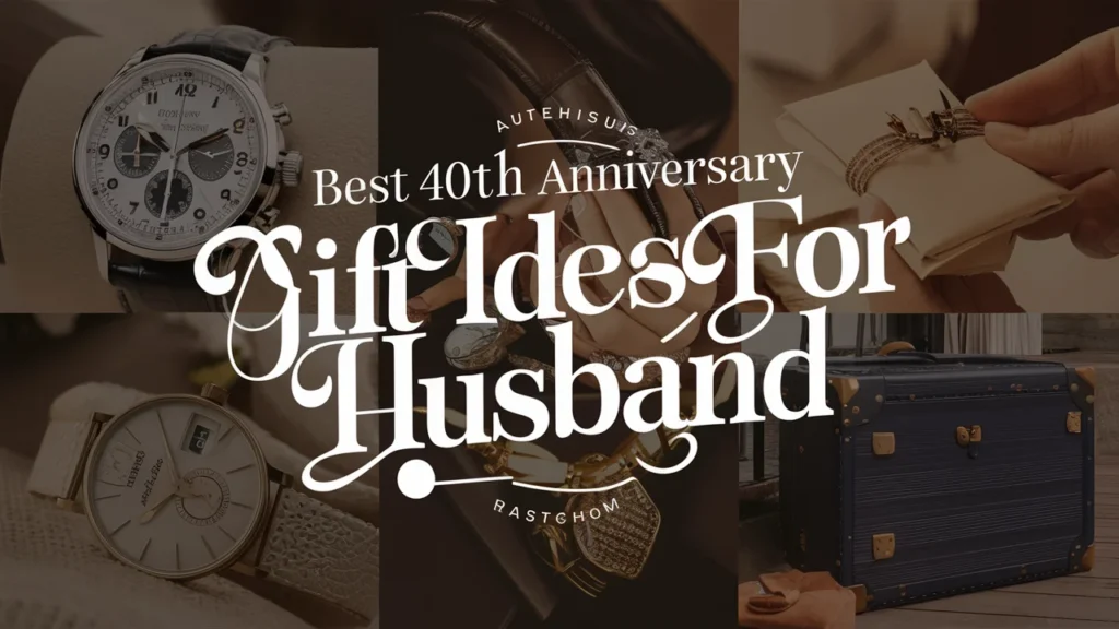 Best 40th Anniversary Gift Ideas for Husband