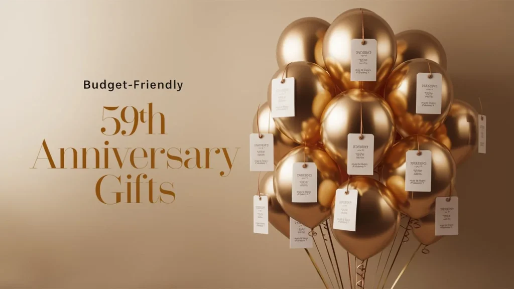 Budget-Friendly 59th Anniversary Gifts