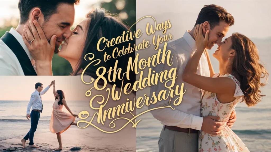 Creative Ways to Celebrate Your 8th Month Wedding Anniversary