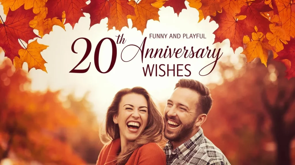 Funny and Playful 20th Anniversary Wishes