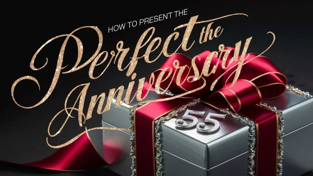 How to Present the Perfect 55th Anniversary Gift