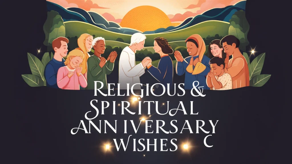 Religious & Spiritual Anniversary Wishes