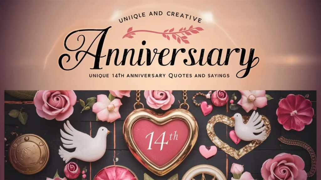 Unique & Creative 14th Anniversary Quotes and Sayings