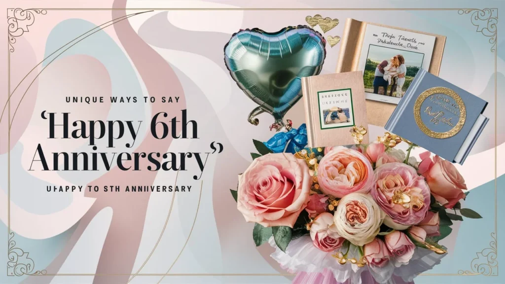 Unique Ways to Say "Happy 6th Anniversary"