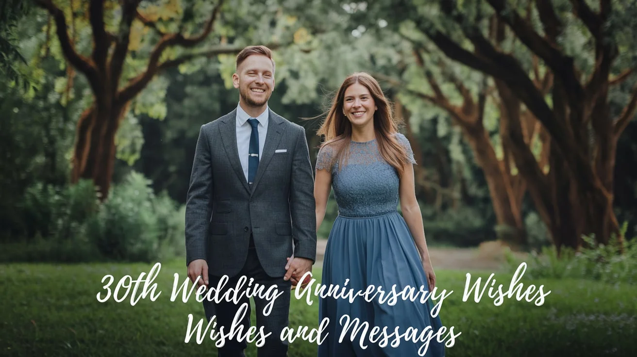 30th Wedding Anniversary Wishes and Messages