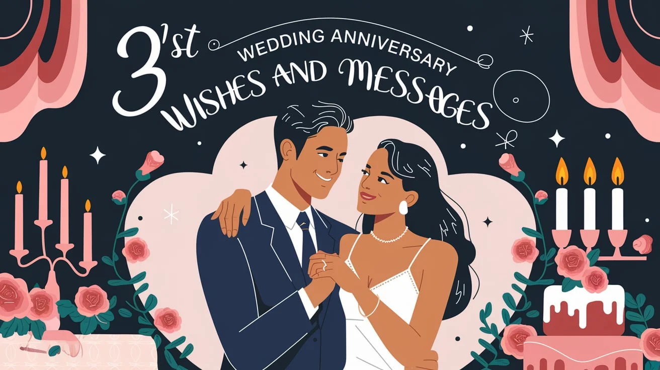 31st Wedding Anniversary Wishes and Messages