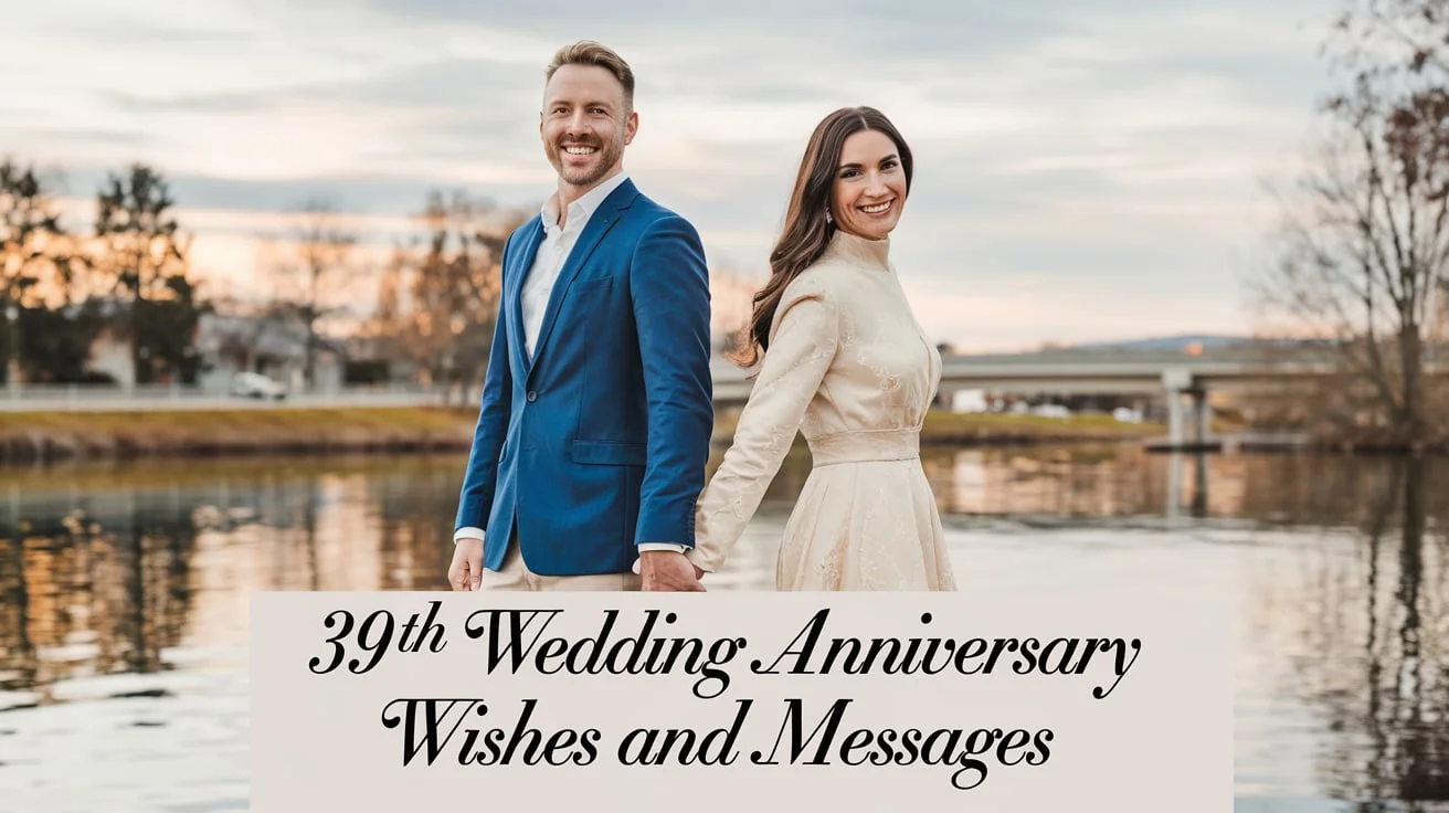 39th Wedding Anniversary Wishes and Messages