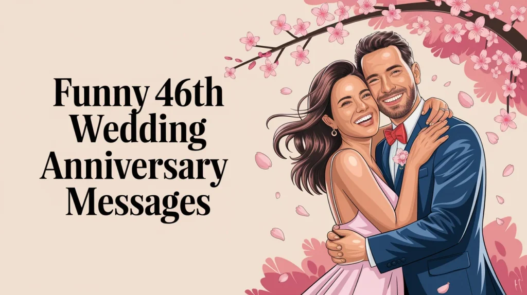 Funny 46th Wedding Anniversary Messages