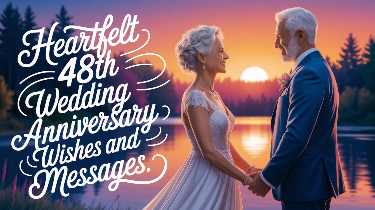 Heartfelt 48th Wedding Anniversary Wishes and Messages
