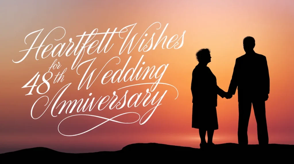 Heartfelt Wishes for a 48th Wedding Anniversary