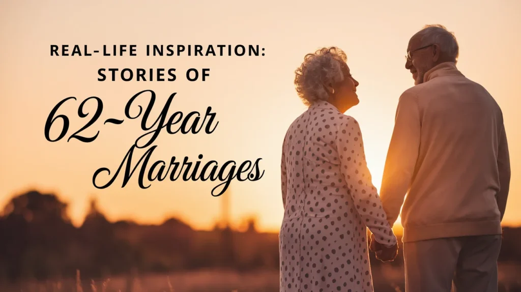 Real-Life Inspiration: Stories of 62-Year Marriages