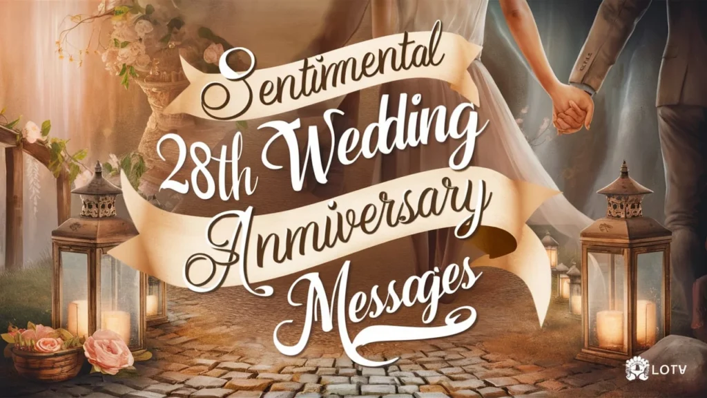 Sentimental 28th Wedding Anniversary Messages