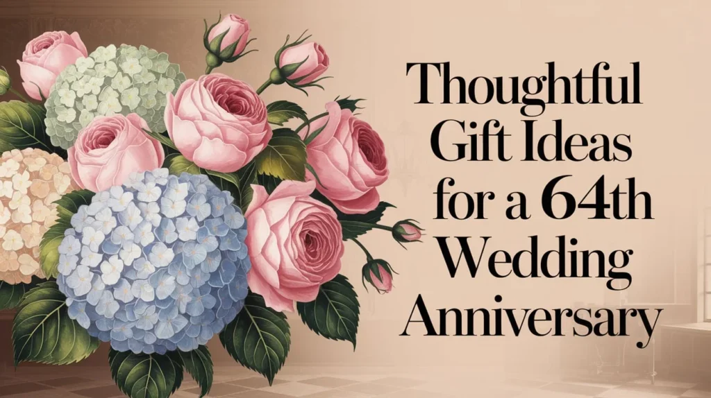 Thoughtful Gift Ideas for a 64th Wedding Anniversary