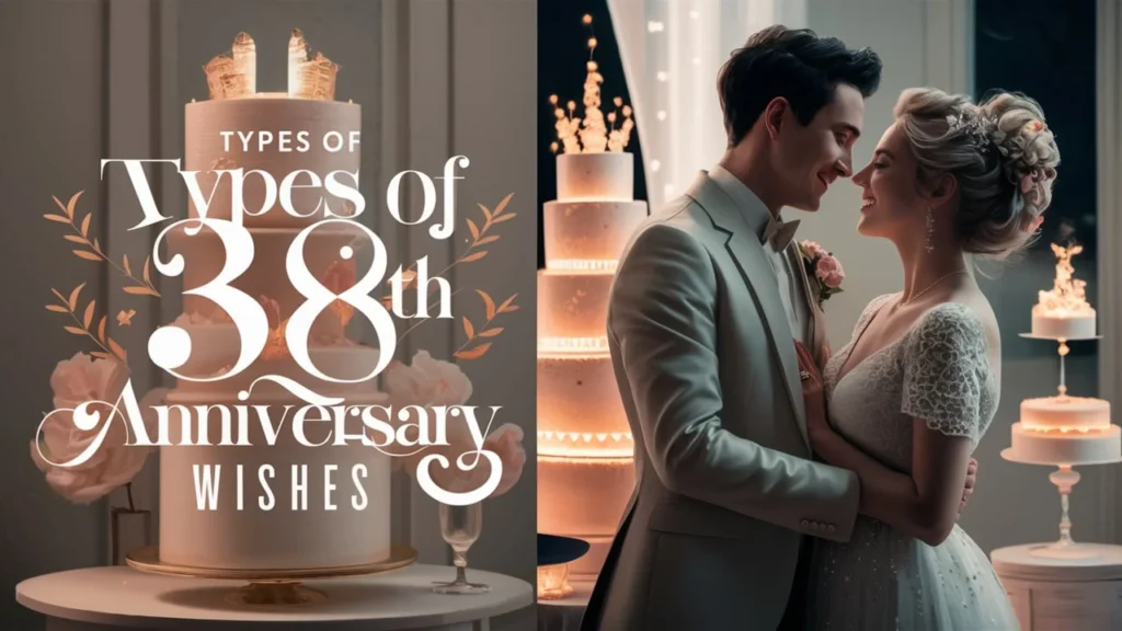 Types of 38th Wedding Anniversary Wishes