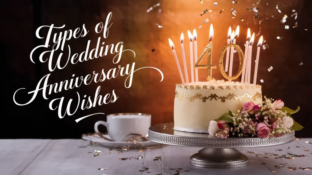 Types of 40th Wedding Anniversary Wishes