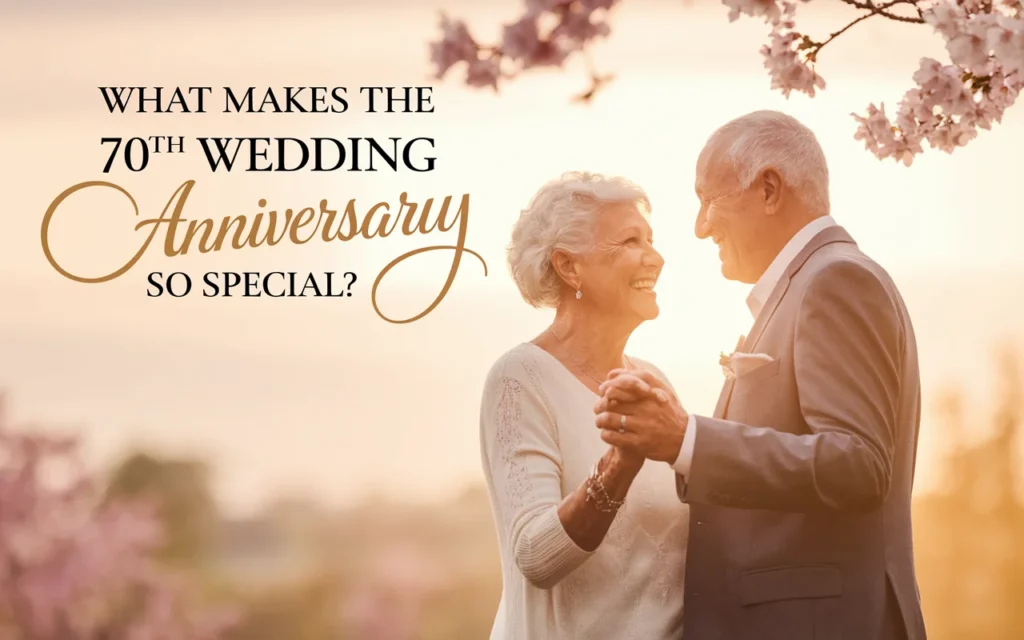 What Makes the 70th Wedding Anniversary So Special?