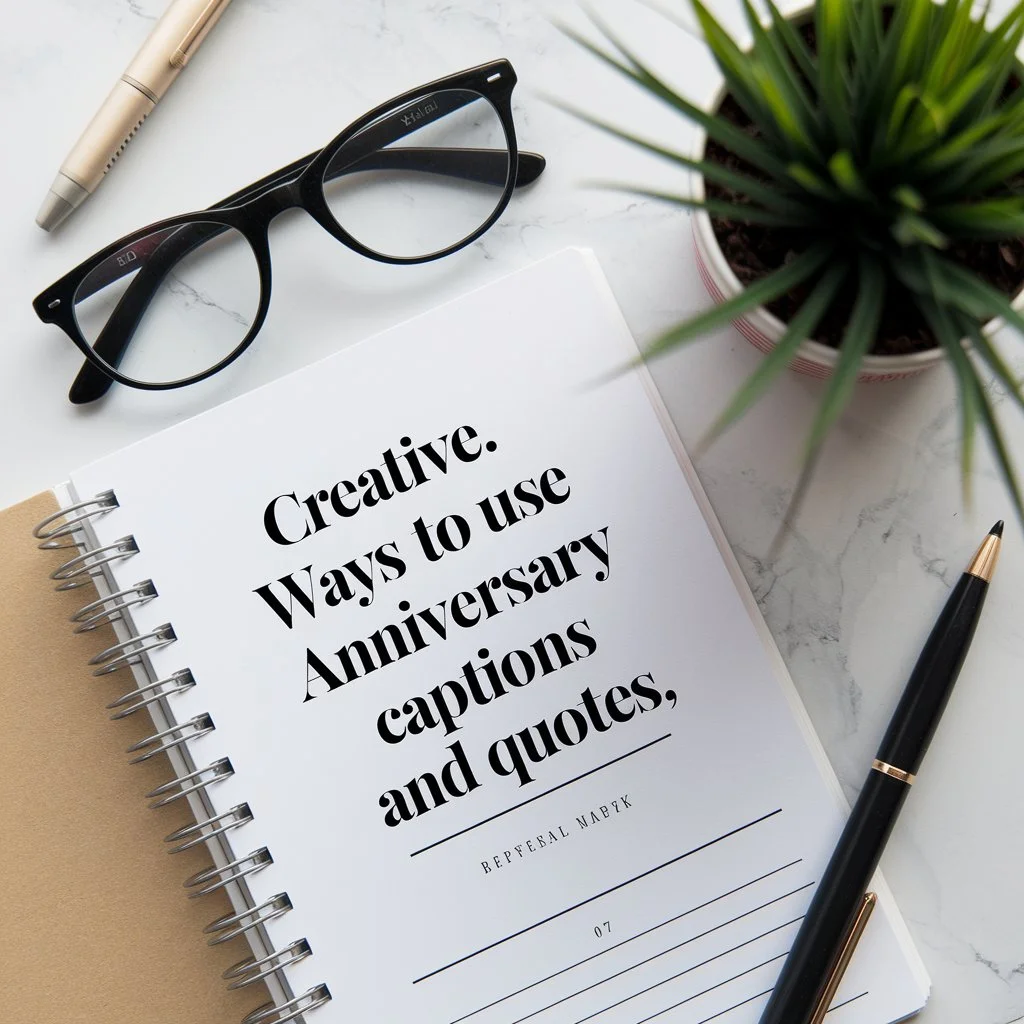 Creative Ways to Use Anniversary Captions and Quotes