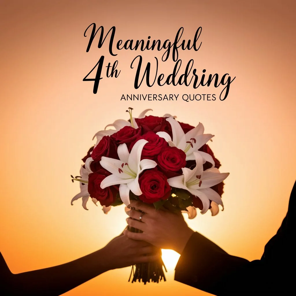 Meaningful 4th Wedding Anniversary Quotes