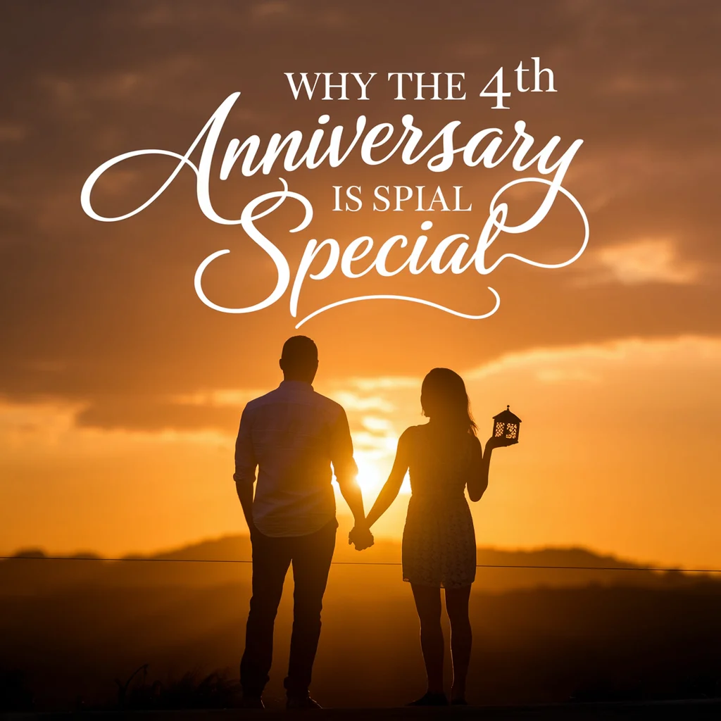 Why the 4th Anniversary is Special